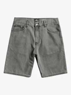 Quiksilver Baggy Short Grey - Jean Pour Homme -Surf Soldes eqyds03105 quiksilverf kzmw frt1