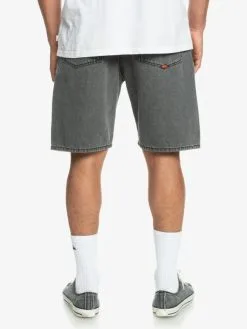 Quiksilver Baggy Short Grey - Jean Pour Homme -Surf Soldes eqyds03105 quiksilverw kzmw bck1
