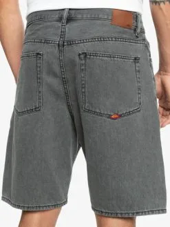 Quiksilver Baggy Short Grey - Jean Pour Homme -Surf Soldes eqyds03105 quiksilverw kzmw bck2