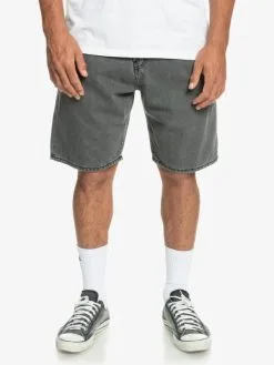 Quiksilver Baggy Short Grey - Jean Pour Homme