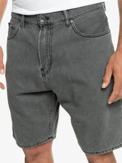 Quiksilver Baggy Short Grey - Jean Pour Homme -Surf Soldes eqyds03105 quiksilverw kzmw frt3