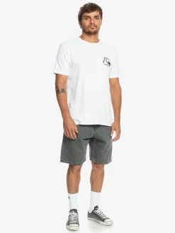Quiksilver Baggy Short Grey - Jean Pour Homme -Surf Soldes eqyds03105 quiksilverw kzmw frt9