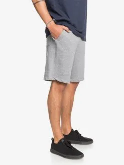 Quiksilver Essentials 19" - Short En Matière Molletonnée Biologique Pour Homme -Surf Soldes eqyfb03206 essentialsshortterryw sjsh frt2