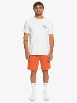 Quiksilver Essentials - Short En Molleton Pour Homme -Surf Soldes eqyfb03312 quiksilverw cms0 frt9