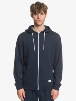 Quiksilver Essentials - Sweat à Capuche Demi-zip En Matière Biologique Pour Homme