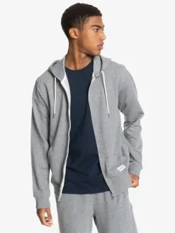 Quiksilver Essentials - Sweat à Capuche Demi-zip En Matière Biologique Pour Homme -Surf Soldes eqyft04113 quiksilverw sjsh frt2