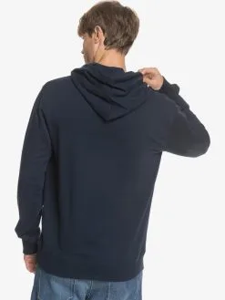 Quiksilver Essentials - Sweat à Capuche En Matière Biologique Pour Homme -Surf Soldes eqyft04114 essentialshoodterryw byj0 bck1
