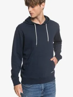 Quiksilver Essentials - Sweat à Capuche En Matière Biologique Pour Homme -Surf Soldes eqyft04114 essentialshoodterryw byj0 frt2