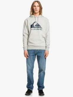 Quiksilver Big Logo - Sweat Pour Homme -Surf Soldes eqyft04450 quiksilverw sgrh frt9