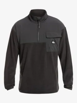 Quiksilver Night Wander - Polaire Demi-zip Pour Homme -Surf Soldes eqyft04732 quiksilverv kta0 frt1