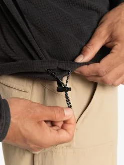 Quiksilver Night Wander - Polaire Demi-zip Pour Homme -Surf Soldes eqyft04732 quiksilverw kta0 frt4