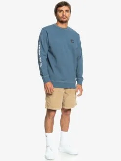 Quiksilver The Original - Sweat Pour Homme -Surf Soldes eqyft04738 quiksilverw byg0 frt9
