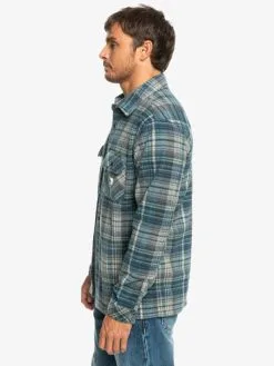 Quiksilver Surf Days - Chemise Manches Longues En Polaire Pour Homme -Surf Soldes eqyft04740 quiksilverw bsl1 frt3