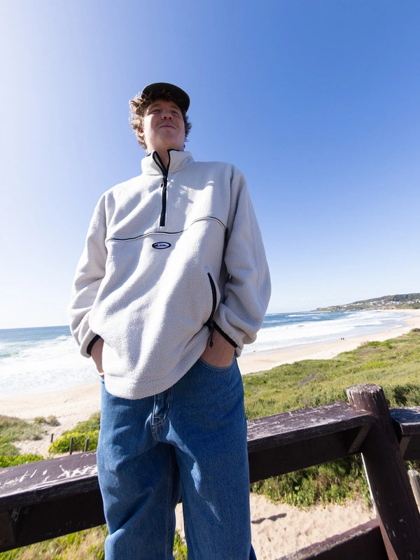 Quiksilver Saturn - Polaire Demi-zip Pour Homme 1 Quiksilver Saturn - Polaire Demi-zip Pour Homme