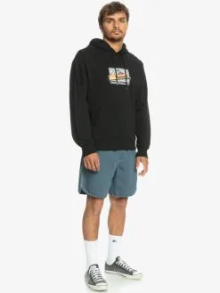 Quiksilver Retro Fade - Sweat à Capuche Pour Homme -Surf Soldes eqyft04749 quiksilverw kvj0 frt9