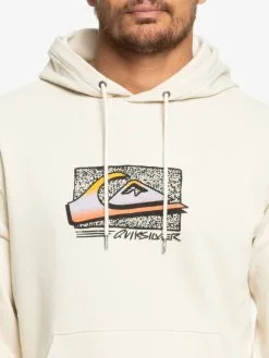 Quiksilver Retro Fade - Sweat à Capuche Pour Homme -Surf Soldes eqyft04749 quiksilverw wdw0 frt3