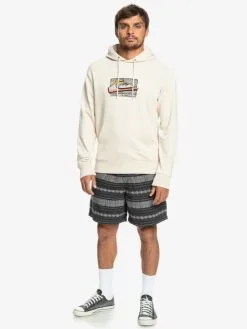 Quiksilver Retro Fade - Sweat à Capuche Pour Homme -Surf Soldes eqyft04749 quiksilverw wdw0 frt9