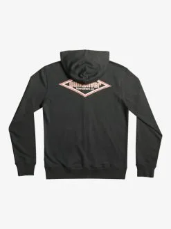 Quiksilver Quik Words - Sweat à Capuche Zippé Pour Homme -Surf Soldes eqyft04750 quiksilverf kvj0 bck1
