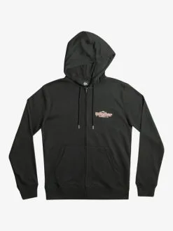 Quiksilver Quik Words - Sweat à Capuche Zippé Pour Homme -Surf Soldes eqyft04750 quiksilverf kvj0 frt1