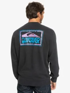 Quiksilver Neon Slab - Sweat Pour Homme -Surf Soldes eqyft04751 quiksilverw kvj0 bck1