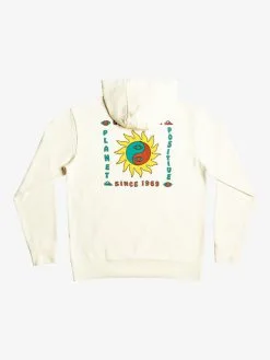 Quiksilver Planet Positive - Sweat à Capuche Pour Homme -Surf Soldes eqyft04753 quiksilverf wdw0 bck1