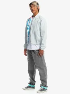 Quiksilver X Stranger Things The Steve 2022 - Veste Vintage Pour Homme -Surf Soldes eqyjk03935 quiksilverw sgd0 frt9