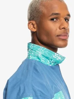 Quiksilver X Stranger Things The Hawkins 2022 - Veste Vintage Pour Homme -Surf Soldes eqyjk03936 quiksilverw blc0 frt5