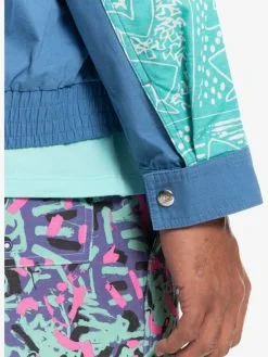 Quiksilver X Stranger Things The Hawkins 2022 - Veste Vintage Pour Homme -Surf Soldes eqyjk03936 quiksilverw blc0 frt7