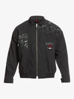 Quiksilver X Stranger Things Upside Down 2022 - Veste Vintage Pour Homme -Surf Soldes eqyjk03937 quiksilverv kvj0 frt1