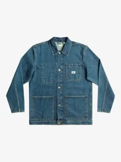 Quiksilver Legendary Worker - Veste En Denim Pour Homme -Surf Soldes eqyjk03952 quiksilverf bygw frt1