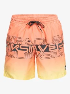 Quiksilver Everyday Wordblock 17" - Short De Bain Pour Homme -Surf Soldes eqyjv04005 quiksilverv mhv6 frt1