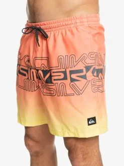 Quiksilver Everyday Wordblock 17" - Short De Bain Pour Homme -Surf Soldes eqyjv04005 quiksilverw mhv6 frt3