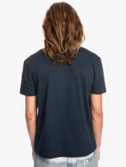 Quiksilver Essentials - T-shirt En Matière Biologique Pour Homme -Surf Soldes eqykt04092 quiksilverw byj0 bck1