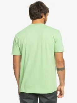 Quiksilver Essentials - T-shirt En Matière Biologique Pour Homme -Surf Soldes eqykt04092 quiksilverw gfe0 bck1