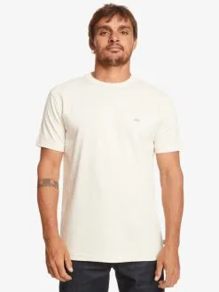 Quiksilver Essentials - T-shirt En Matière Biologique Pour Homme -Surf Soldes eqykt04092 quiksilverw wcl0 frt1