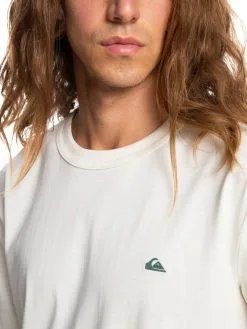 Quiksilver Essentials - T-shirt En Matière Biologique Pour Homme -Surf Soldes eqykt04092 quiksilverw wcl0 frt3