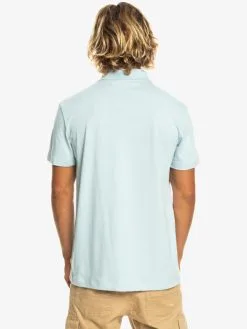 Quiksilver Essentials - Polo Manches Courtes En Matière Biologique Pour Homme -Surf Soldes eqykt04094 quiksilverw bfy0 bck1