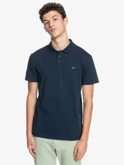 Quiksilver Essentials - Polo Manches Courtes En Matière Biologique Pour Homme