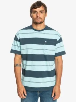 Quiksilver Stingray - T-shirt Manches Courtes Avec Poche Pour Homme