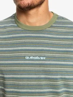 Quiksilver Port Sol - T-shirt Pour Homme -Surf Soldes eqykt04275 quiksilverw gph3 frt3