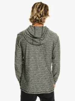 Quiksilver Kentin - T-shirt Manches Longues à Capuche Pour Homme -Surf Soldes eqykt04282 quiksilverw bsl3 bck1