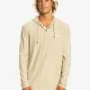 Quiksilver Kentin - T-shirt Manches Longues à Capuche Pour Homme