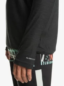 Quiksilver Coast Runner - T-shirt Manches Longues Pour Homme 12 Quiksilver Coast Runner - T-shirt Manches Longues Pour Homme -Surf Soldes eqykt04284 quiksilverw ktah frt3