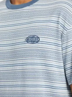 Quiksilver Chandler Jaquard - T-shirt Pour Homme -Surf Soldes eqykt04285 quiksilverw byh3 frt3