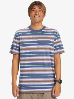 Quiksilver Geller Stripe - T-shirt Pour Homme