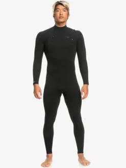 Quiksilver 4/3mm Highline - Combinaison De Surf Zip Poitrine Pour Homme