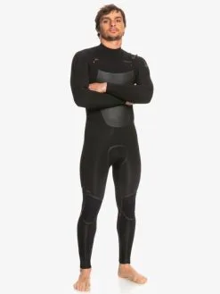 Quiksilver 5/4/3mm Marathon Sessions - Combinaison De Surf Zip Poitrine Pour Homme -Surf Soldes eqyw103159 quiksilverw kvd0 frt9