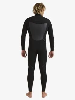 Quiksilver 4/3mm Marathon Sessions - Combinaison De Surf Zip Poitrine Pour Homme -Surf Soldes eqyw103160 quiksilverw kvd0 bck1