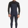 Quiksilver 3/2mm Everyday Sessions - Combinaison De Surf Zip Poitrine Pour Homme