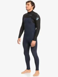 Quiksilver 3/2mm Everyday Sessions - Combinaison De Surf Zip Poitrine Pour Homme -Surf Soldes eqyw103166 quiksilverw ktp0 frt3